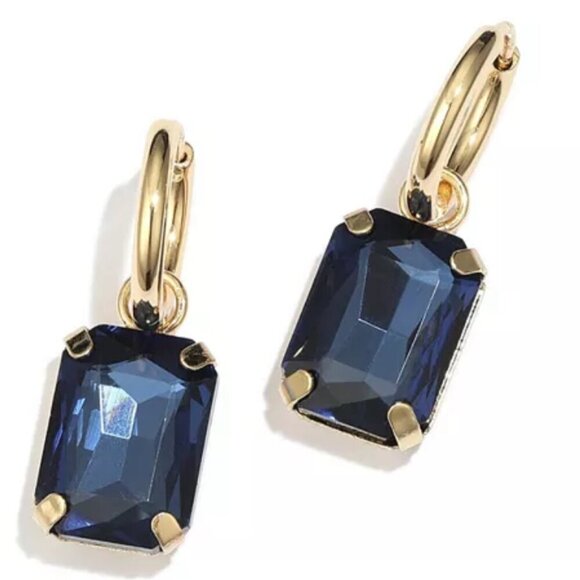 Unwritten Earrings Multi-Color Glass Mix and Match Hoop Interchangeable Set NIB - Picture 1 of 7